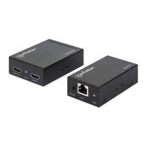 MANHATTAN Extender,HDMI 1080p,Up To 50 m,Cat5e,Black,Retail