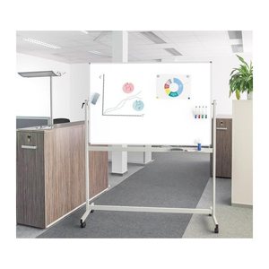 MAUL Mobiles Whiteboard MAULstandard 200,0 x 100,0 cm weiß spezialbeschichteter Stahl