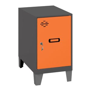Simonrack Spind SIMONLOCKER DISM anthrazit, orange 8425437119903, 1 Schließfach 30,0 x 50,0 x 57,5 cm