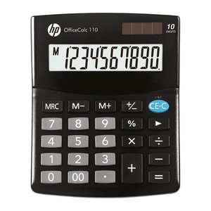 HP OfficeCalc 110 Tischrechner schwarz