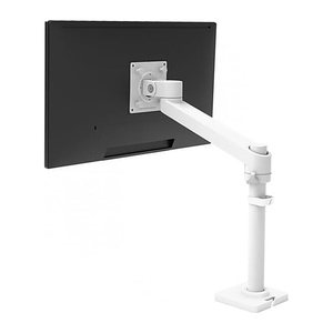 ergotron Monitor-Halterung NX 45-669-216 weiß für 1 Monitor, Tischklemme, Tischbohrung