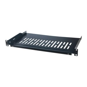 Logilink 19"Fachboden Befestigung nur vorne T=250mm, schwarz