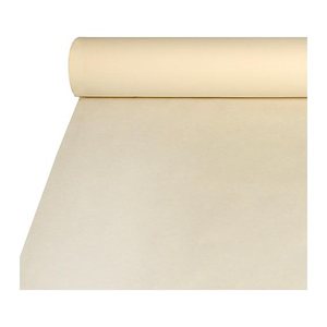 STARPAK Tischdecke creme 120,0 cm x 20,0 m, 1 Rolle