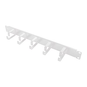 Logilink Kabelführungspanel 19" 1HE, 5 Stahlbügel, grau