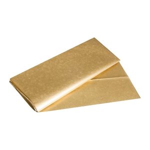 Rayher Seidenpapier Modern goldmetallic, 50,0 x 75,0 cm