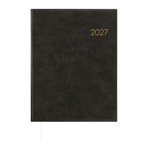 ZETTLER KALENDER Buchkalender Wochenbuch 2027 anthrazit, 1 St.