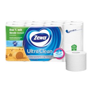 Zewa Toilettenpapier Ultra Clean 4-lagig, 16 Rollen