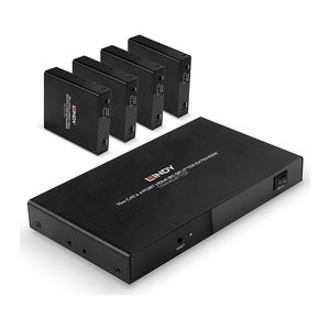 LINDY 70m 4 Port Cat.6 HDMI 4K60 Splitter Extender