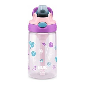 NUK Trinkflasche Contigo Easy Straw Cup 420ml rosa