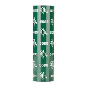 ZEBRA 5095 schwarz Thermo-Druckfolien, 12 Rollen