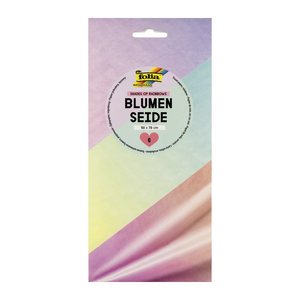 folia Seidenpapier Blumenseide SHADES OF RAINBOWS mehrfarbig, 50,0 x 70,0 cm