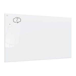ALLboards Glas-Magnettafel Premium 200,0 x 100,0 cm perlweiß