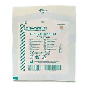 LEINA-WERKE Augenkompresse REF 61250 weiß 5,6 x 7,2 cm, 1 St.