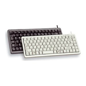 CHERRY ML4100 Tastatur Wired US MX schwarz TKL 75% hellgrau