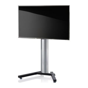 VCM my media TV-Ständer Stadino Mini schwarz, silber, schwarzglas