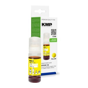 KMP E185 gelb Tintenflasche kompatibel zu EPSON 102/T03R44