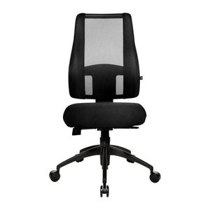 Topstar Bürostuhl Lady Sitness® Deluxe, LT20B0 W500 Stoff schwarz, Gestell schwarz