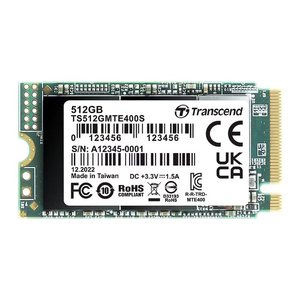 SSD 512GB Transcend M.2 MTE400S (M.2 2242) PCIe Gen3 x4 NVMe