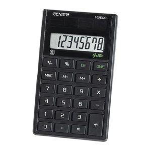 GENIE Taschenrechner 105 ECO (blauer Engel)