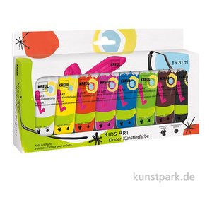 KREUL Kids Art Kindermalfarben farbsortiert, 8 St.