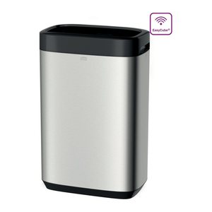 TORK B1 Mülleimer 50,0 l silber, schwarz, 1 St.