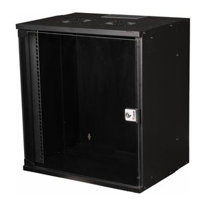 Equip 19" Wandgehäuse Glastür ECO 540x400mm 12U schwarz