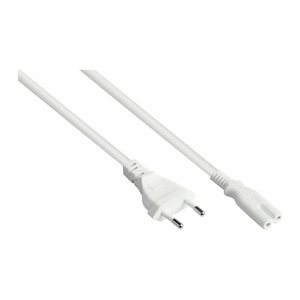 kabelmeister Euro-Netzkabel an open end weiß 1,5 m