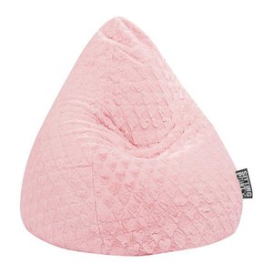 SITTING POINT FLUFFY HEARTS XL Sitzsack rose