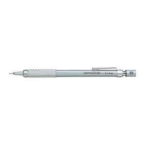 Pentel Graphgear 500 PG51 Druckbleistift silber HB 0,3 mm, 1 St.
