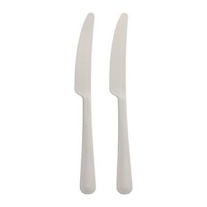circulware RESBONSIBLES Mehrweg-Messer, Kunststoff weiß, 10 St.