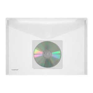 FolderSys Dokumententaschen DIN A4 quer transparent glatt 0,20 mm, 10 St.