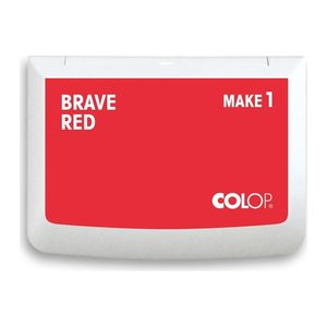 COLOP MAKE1 Stempelkissen brave red retail