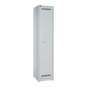 BISLEY LIGHT Spind lichtgrau GL04S1645, 1 Schließfach 40,0 x 50,0 x 185,0 cm