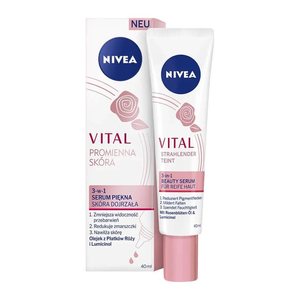 NIVEA VITAL STRAHLENDER TEINT 3-in-1 BEAUTY SERUM Gesichtsserum 40,0 ml