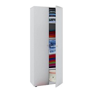 VCM my office Aktenschrank Vandol, 912245 weiß 4 Fachböden 70,0 x 40,0 x 178,0 cm