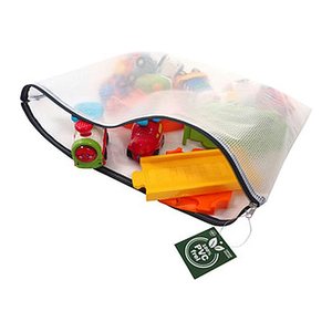 FolderSys Reißverschlussbeutel DIN A3 transparent/grau 0,20 mm, 1 St.