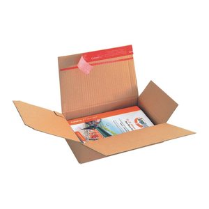 ColomPac® Versandkartons Blitzbodenkartons 23,5 x 17,0 x 6,0 cm, 10 St.