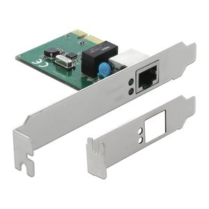 DELOCK Gigabit LAN 1x RJ45 +Low Profile Delock