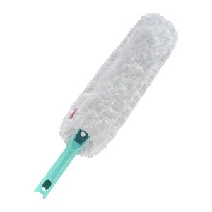 LEIFHEIT Staubwischer SUPERDUSTER XL weiß/türkis Kunststoff 12,0 cm breit