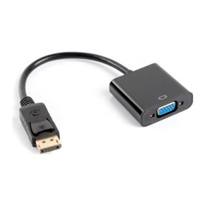 LANBERG Displayport (M)V1.1->VGA(F) Kabel 0,2m schwarz