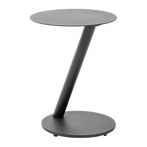 barths Paros Beistelltisch rund Aluminium anthrazit 45,0 x 45,0 x 45,5 cm, 1 St.