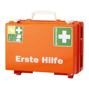 SÖHNGEN Erste-Hilfe-Koffer SN-CD DIN 13157 + Erweiterung orange