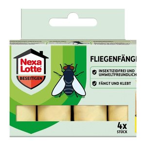 Nexa Lotte® Fliegenfänger braun, 4 St.
