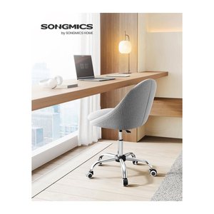 SONGMICS Besuchersessel OBG020G01V1 grau Stoff, 1 St.