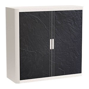 PAPERFLOW easyOffice Contents Rollladenschrank 61918 2 Fachböden 110,0 x 41,5 x 104,0 cm