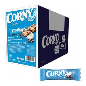 CORNY Classic Cocos Müsliriegel 100 Riegel, 100 St.