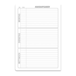 Staufen® Hausaufgabenheft green Lineatur SL liniert DIN A5 ohne Rand, 48 Blatt, 1 St.