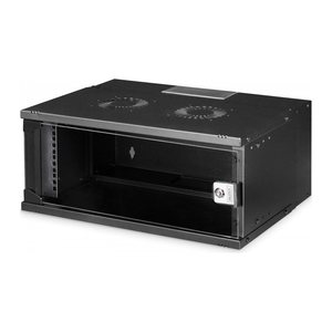 Digitus Wandgehäuse SOHO PRO 4HE 240x540x400 mm 19" schwarz