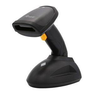 Equip 1D-Barcodescanner Laser Wireless/433MHz+Halter schwarz