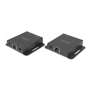 DIGITUS HDMI Extender Set USB 70m 4K schwarz